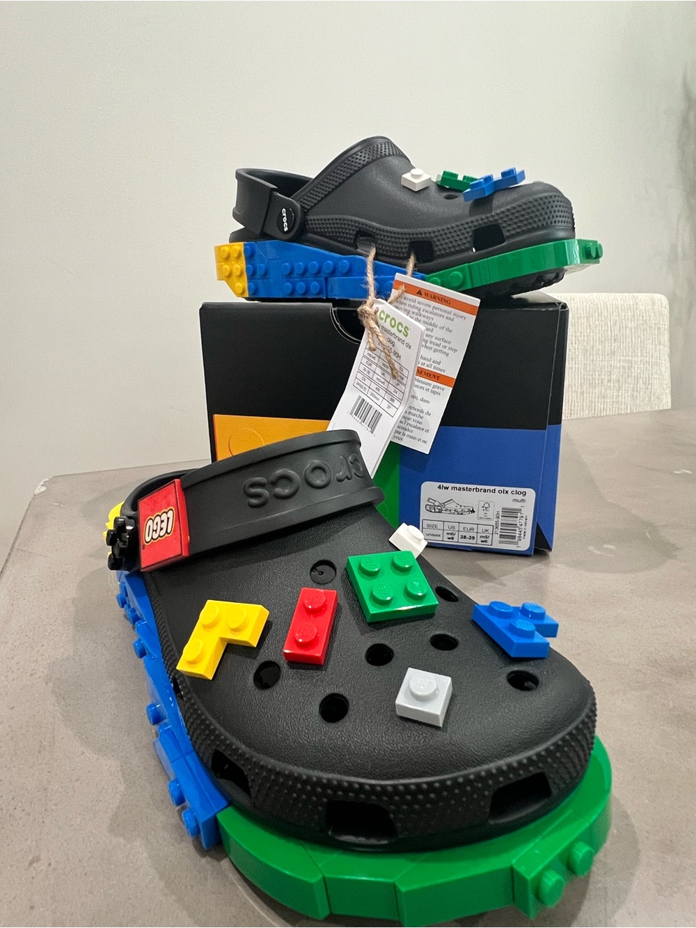 Crocs LEGO Masterbrand Creativity Clog - Mens size 6/women’s size 8